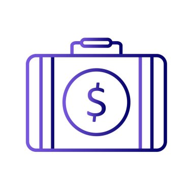 Evrak Dosyası ikon vektör illüstrasyonu