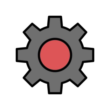 cogwheel vektör ağ simgesi