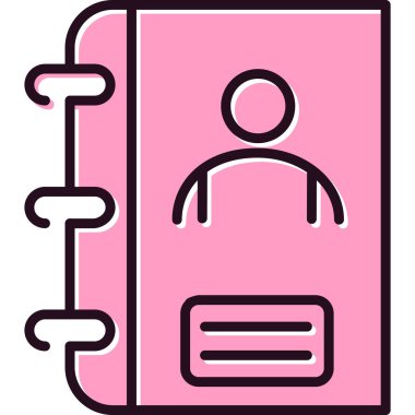 Kitap. Web simgesi basit tasarım