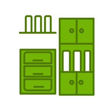 kabinenin vektör illüstrasyonu 