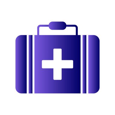 evrak çantası ikonu vektör illüstrasyonu