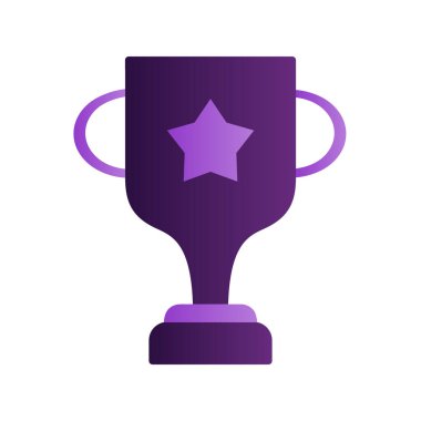 kupa simgesi vektör illüstrasyonu