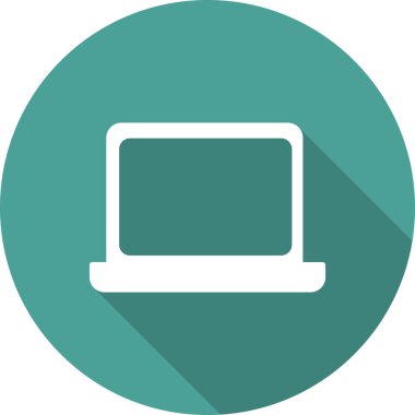 Bilgisayar. Web simgesi basit illüstrasyon 