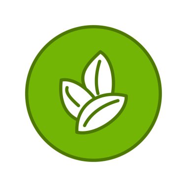 organik ikon vektör illüstrasyonu