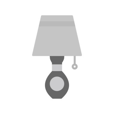 tablo lambası vektör illüstrasyonu