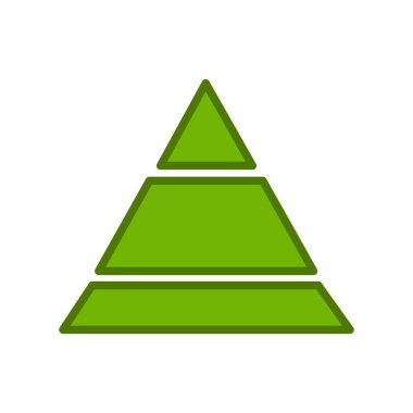 grafik, diyagram simgesi vektör çizimi