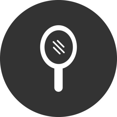 Ayna simgesi, vektör çizimi