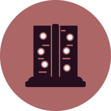 Ağ için Duvar simgesi vektörüne tırmanılıyor 