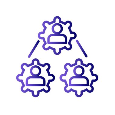 Ağ simgesi, vektör illüstrasyonu