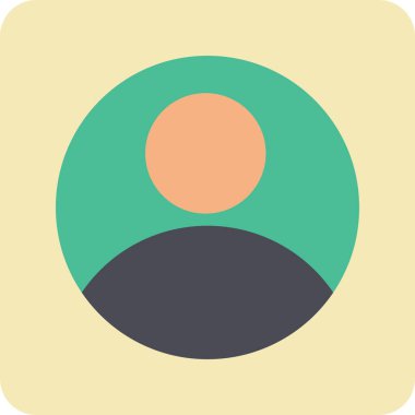 kullanıcı simgesi, vektör illüstrasyonu