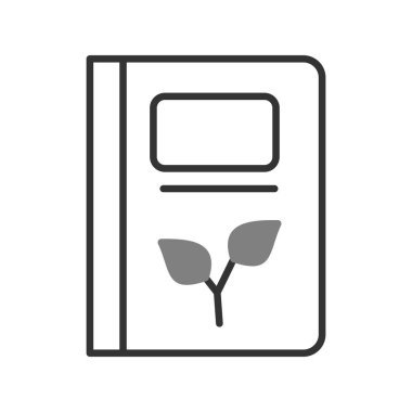 Kitap. Web simgesi basit tasarım