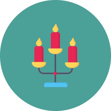 simge vektör çizim mumlar