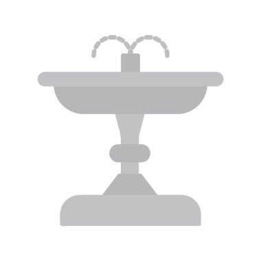 fıskiye ikonu vektör illüstrasyonu