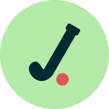 Hokey kutsal kişilerin resmi, vektör çizim