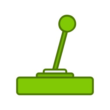 Joy Stick. Web simgesi basit tasarım