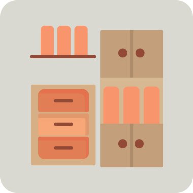 kabinenin vektör illüstrasyonu 