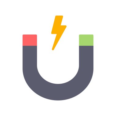 mıknatıs simgesi vektör çizimi