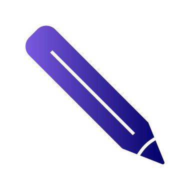 Kalem simgesi, vektör illüstrasyonu