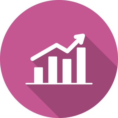 İş grafiği İstatistikler, basit web simgesi