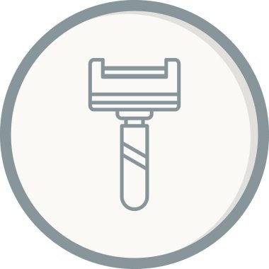 Razor 'un vektör illüstrasyonu 