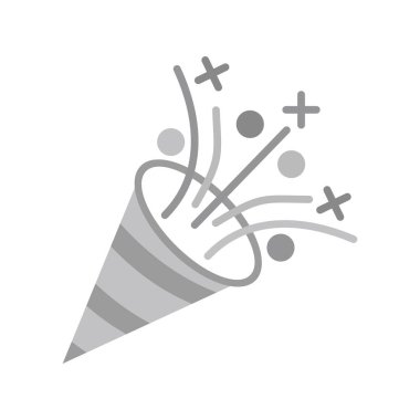 Konfeti kutsal kişilerin resmi, vektör çizim