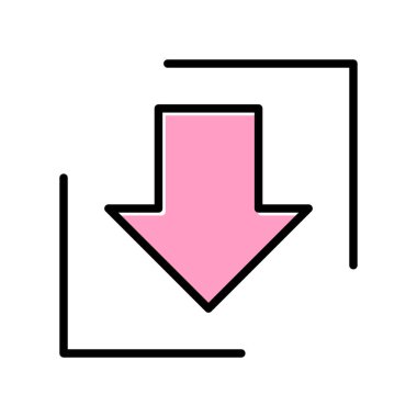 ok simgesi vektör illüstrasyonu indir