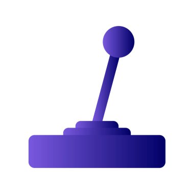 Joy Stick. Web simgesi basit tasarım