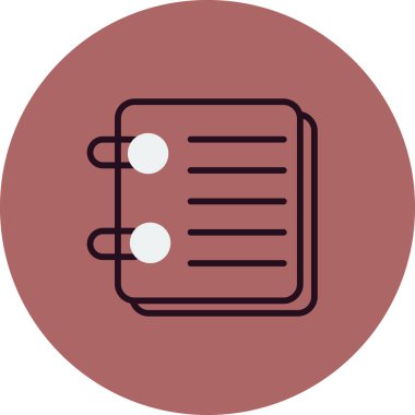 Planlayıcının vektör illüstrasyonu