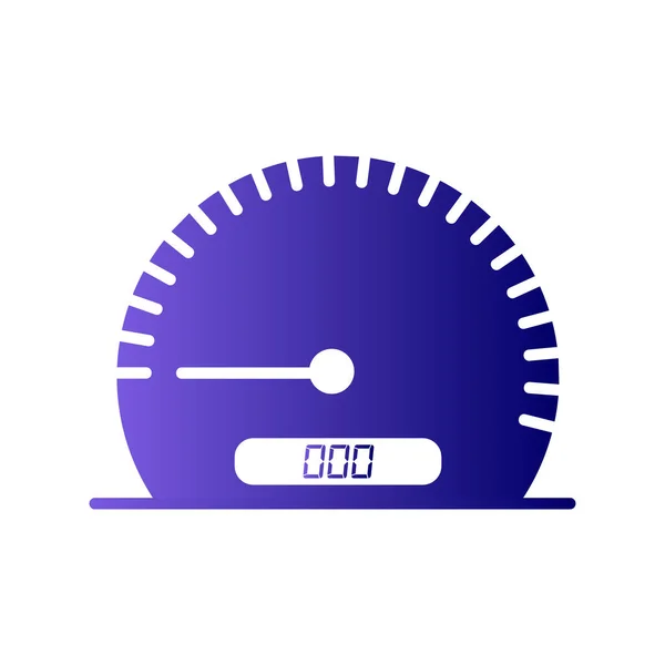 Speedometer Icon Vector Illustration — Stock Vector