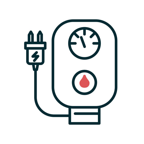 векторная иллюстрация значка Электрического зарядного устройства.