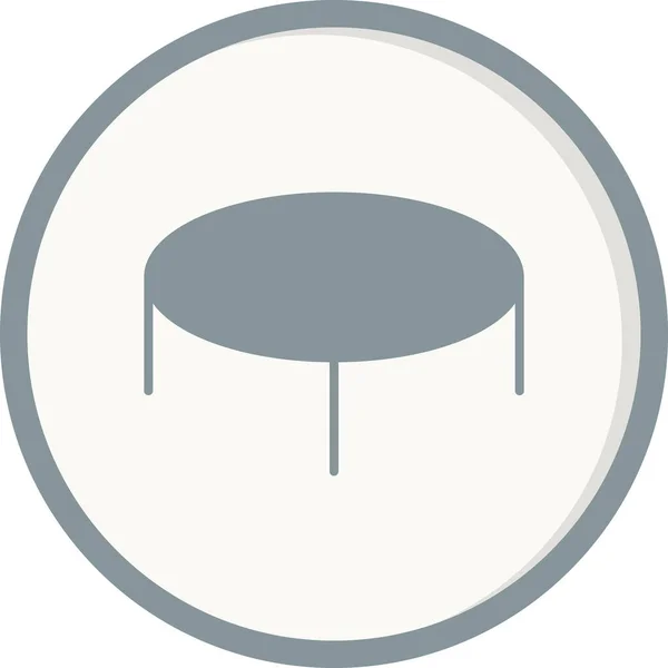 Trampoline Web Icon Simple Design — Stock Vector