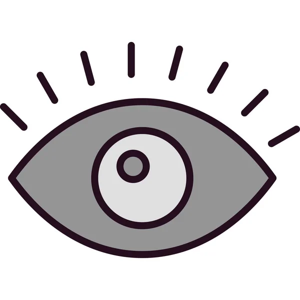 Eye Icon Vector Illustration — Stock Vector