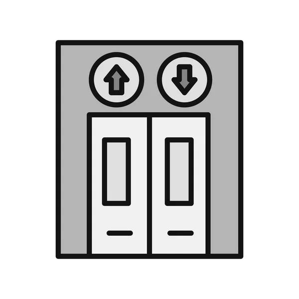 Vektor Illustration Des Aufzugssymbols — Stockvektor