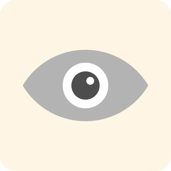 Eye Icon Vector Illustration — Stock Vector