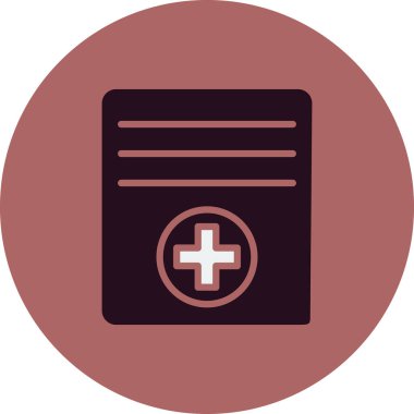 Dosya simgesi vektörü, ana hatlı resim çizimi, illüstrasyon