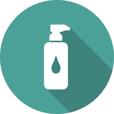 Losyon simgesi, vektör illüstrasyonu