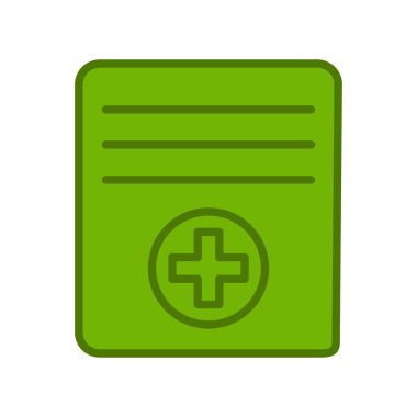 Dosya simgesi vektörü, ana hatlı resim çizimi, illüstrasyon