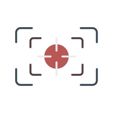 Focus 'un vektör illüstrasyonu