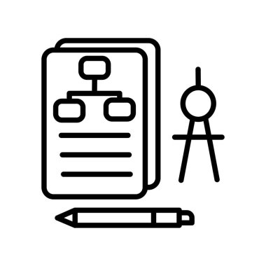 Projenin vektör illüstrasyonu 