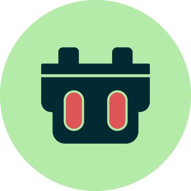 evrak çantası simgesi, vektör illüstrasyonu, çanta simgesi