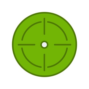 hedef simge vektör illüstrasyonu 