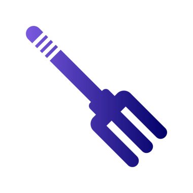 Bahçe tırmık vektör simgesi  