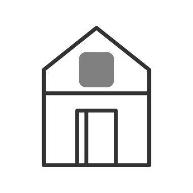 ev simgesi vektör illüstrasyonu