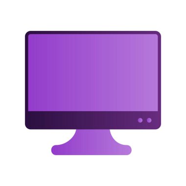 ekranı izle. Basit illüstrasyon