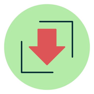 ok simgesi vektör illüstrasyonu indir