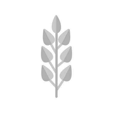 buğday simgesinin vektör illüstrasyonu