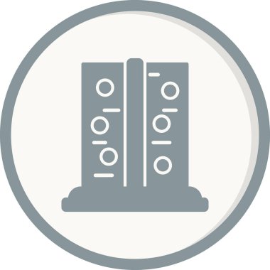 Ağ için Duvar simgesi vektörüne tırmanılıyor 