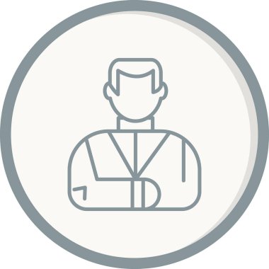 man simgesi vektör illüstrasyonu