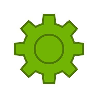 cogwheel vektör ağ simgesi