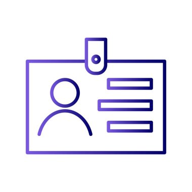 Kart simgesi, vektör illüstrasyonu